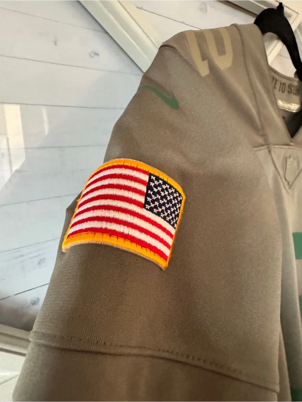 Nike‎ Aaron Rodgers Jersey Green Bay Packers Salute To Service  Youth Medium